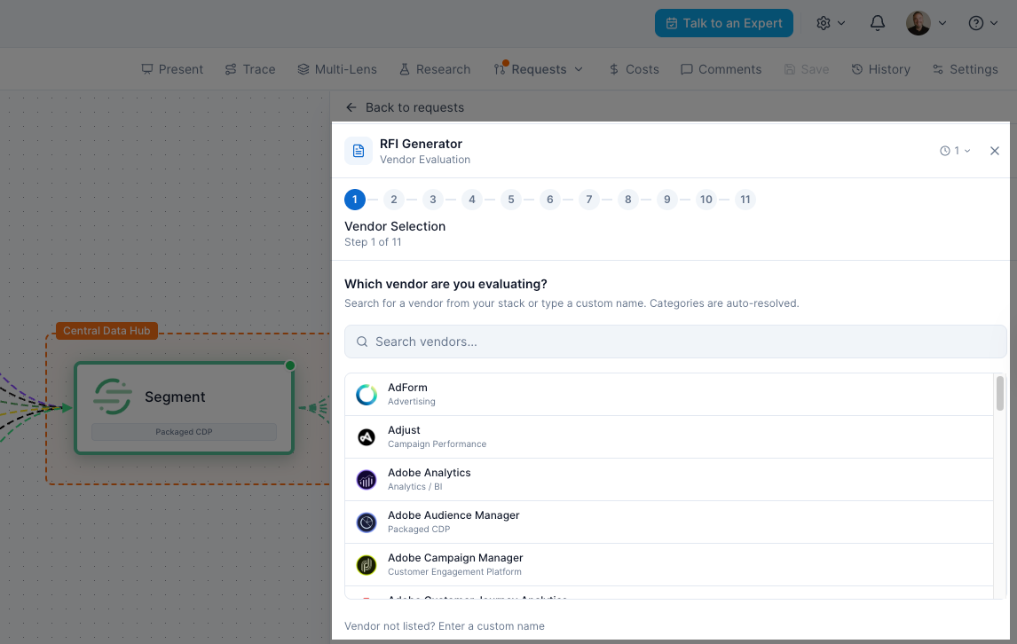 AI-Powered RFI Generation